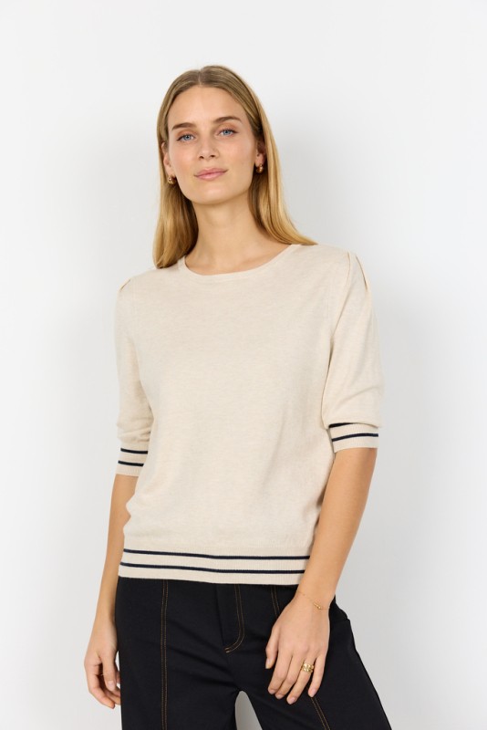 Scdollie 809 Pullover Creme